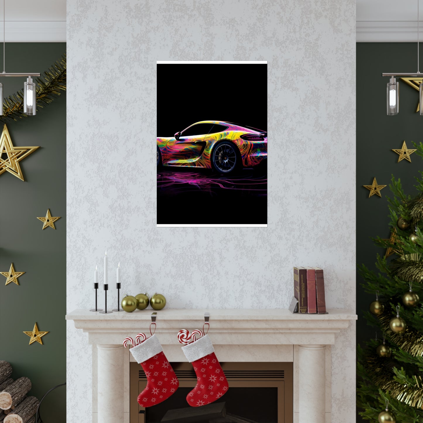 Premium Matte Vertical Posters Porsche Flair 4