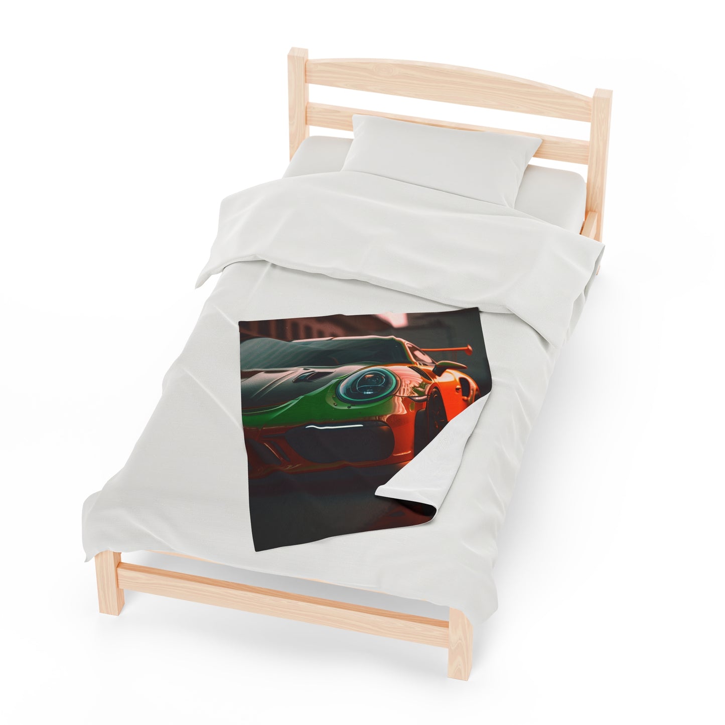 Velveteen Plush Blanket porsche 911 gt3 2