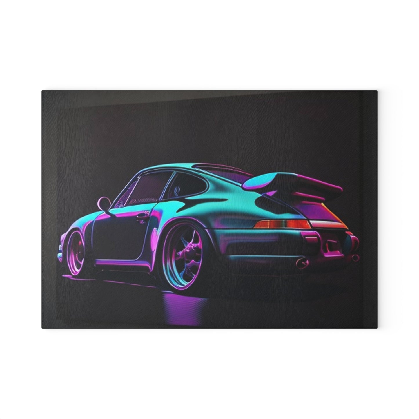 Glass Cutting Board Porsche Purple 2