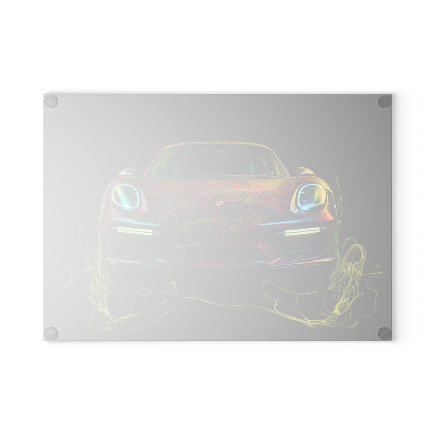 Glass Cutting Board Porsche Flair 2