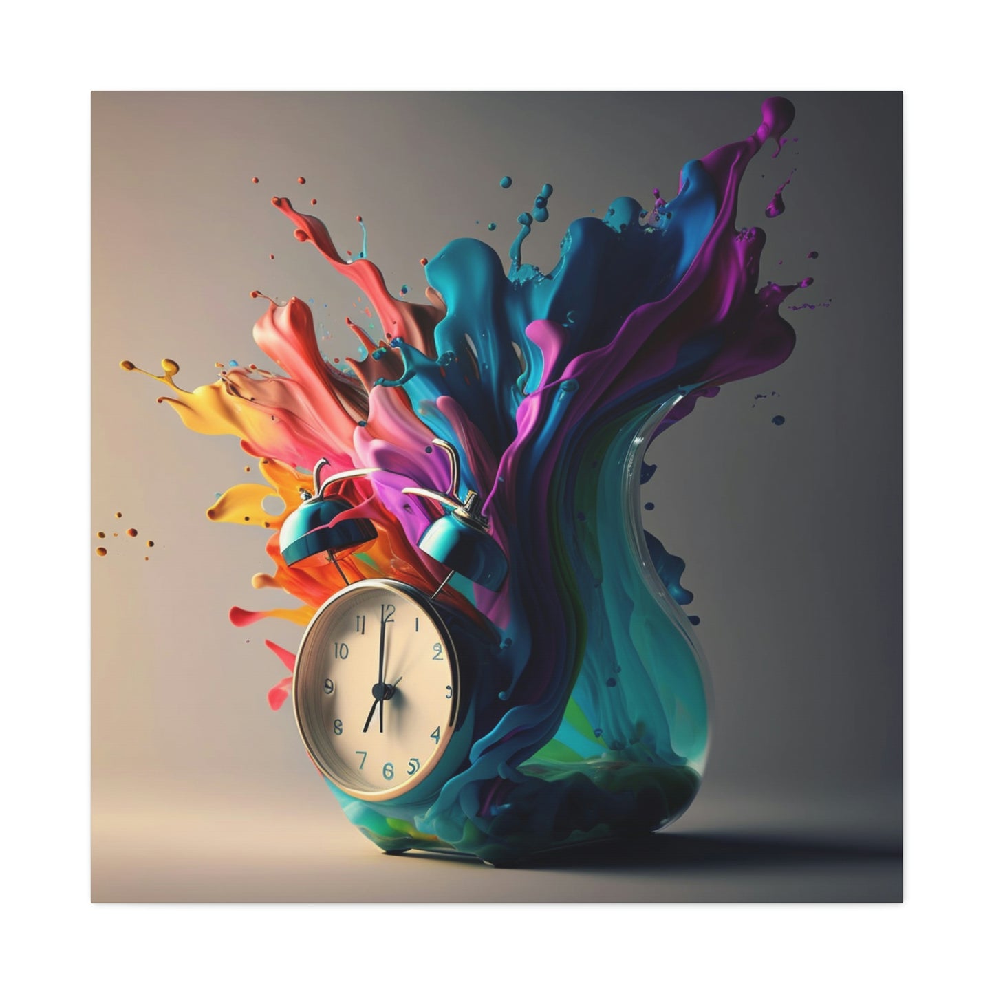 Abstract Color Clock 2