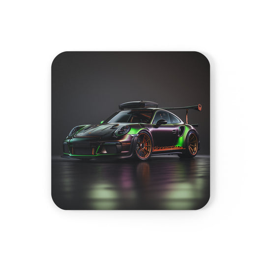 Cork Back Coaster Porsche Color 2