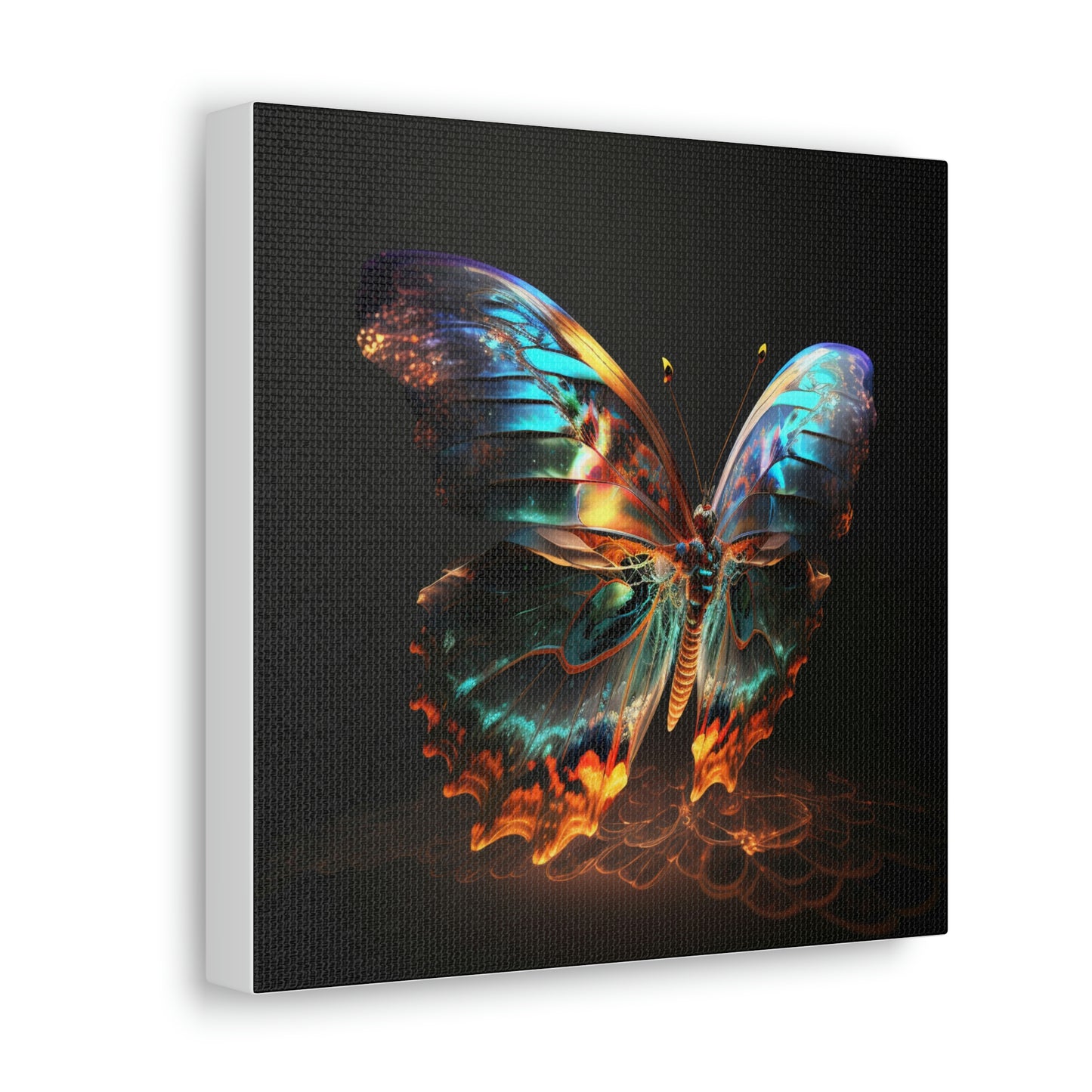 Butterfly florescent glow