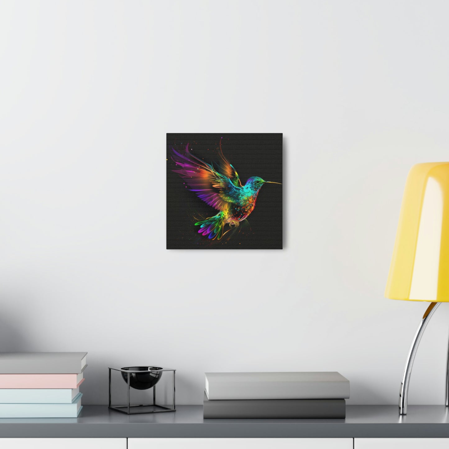 Hummingbird florescent glow