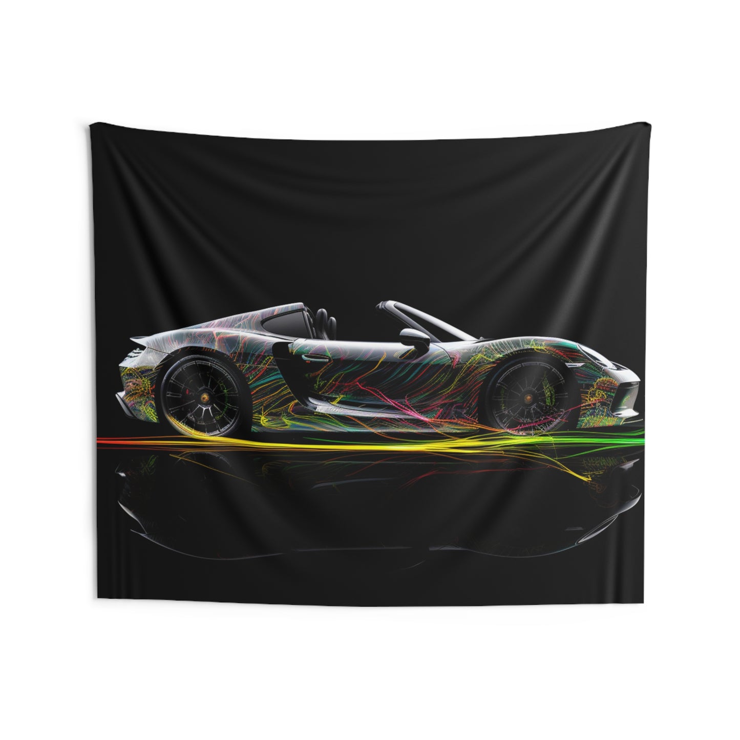 Indoor Wall Tapestries Porsche Line 1