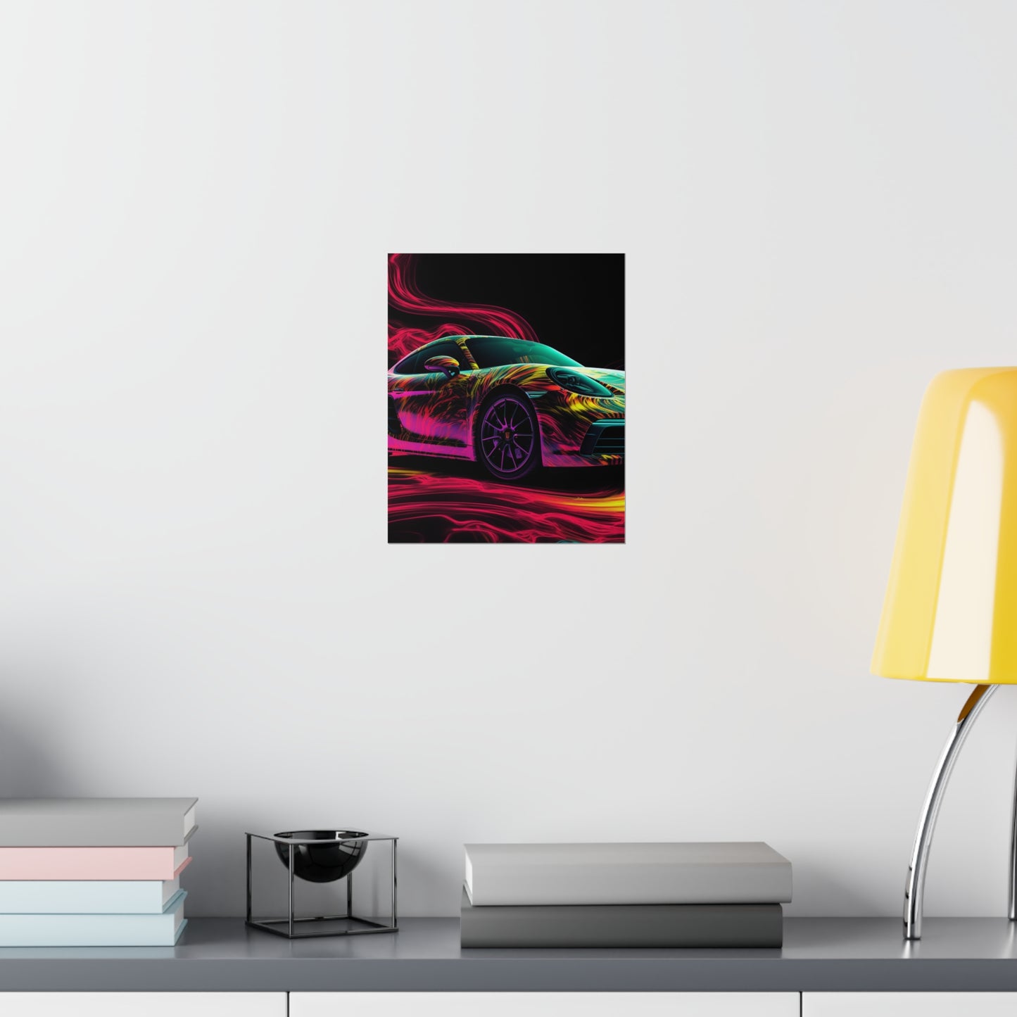 Premium Matte Vertical Posters Porsche Flair 1