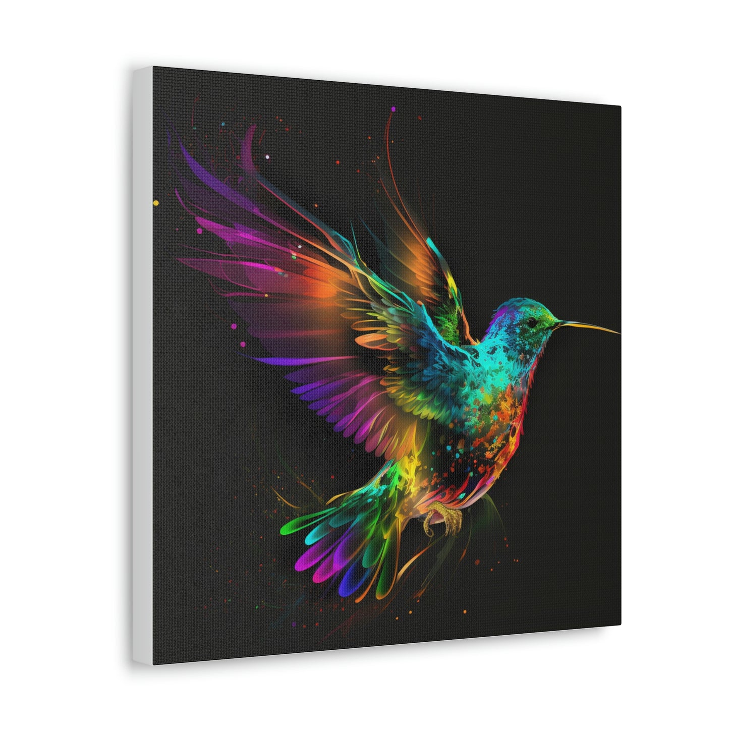 Hummingbird florescent glow