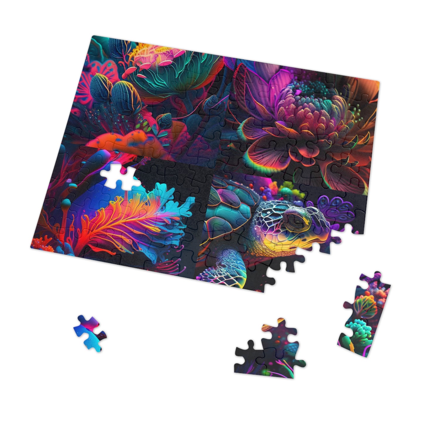 Jigsaw Puzzle (30, 110, 252, 500,1000-Piece) Macro Sea Life