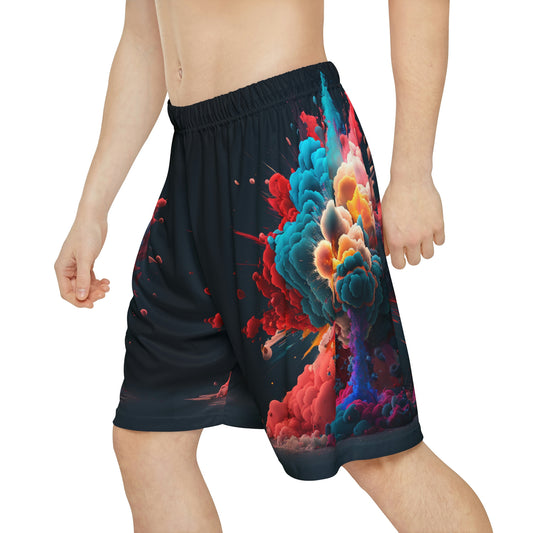 Men’s Sports Shorts (AOP) color explosion 4