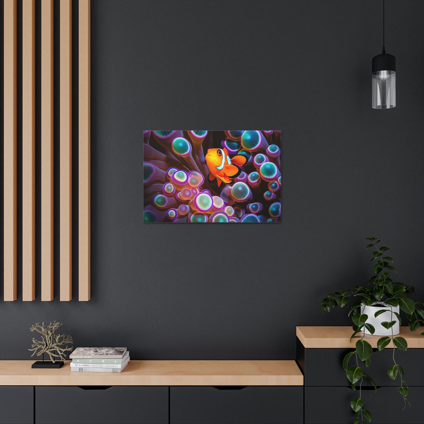 Canvas Gallery Wraps Ocean Anemone 3