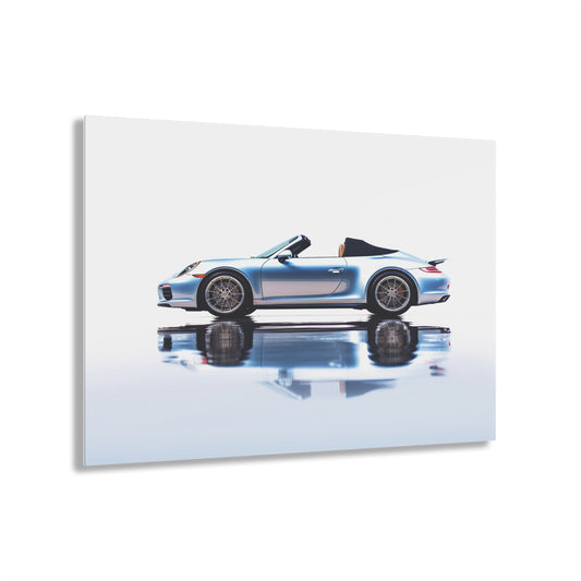 Acrylic Prints 911 Speedster on water 1