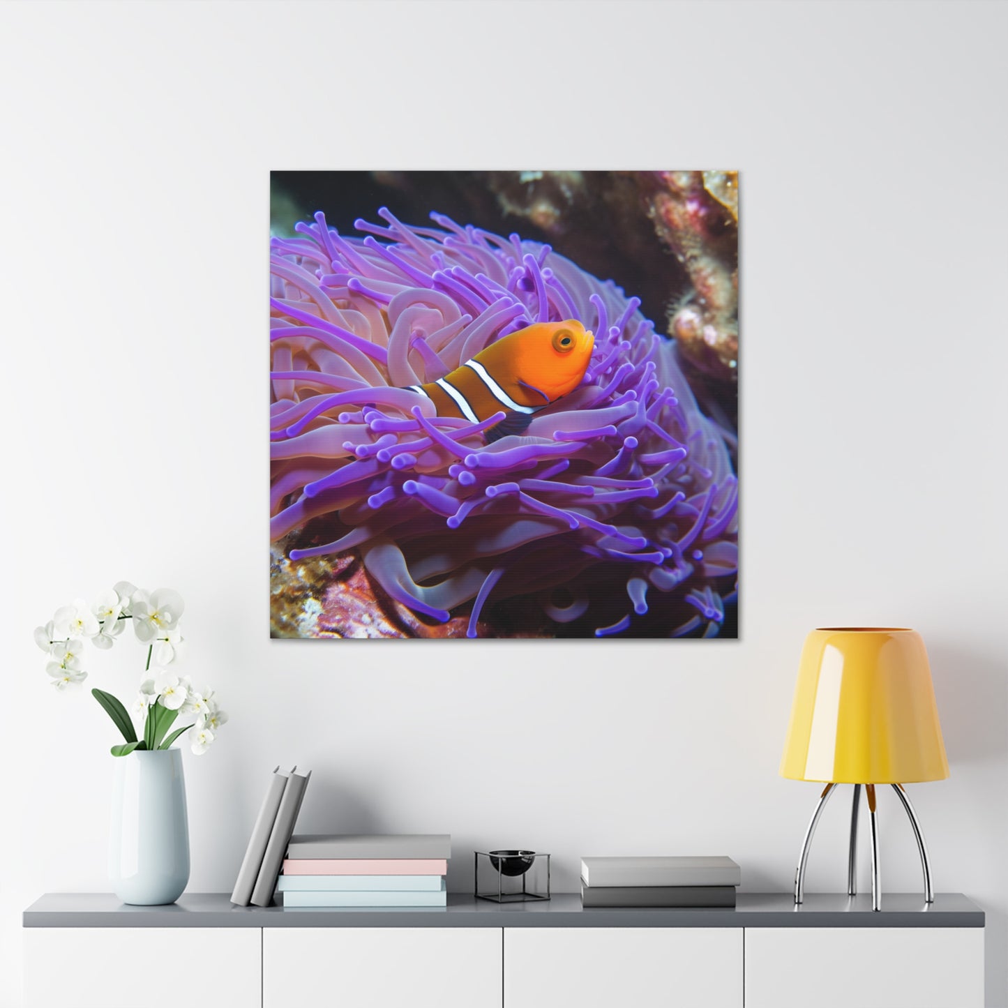 Canvas Gallery Wraps Anemone Clown 3