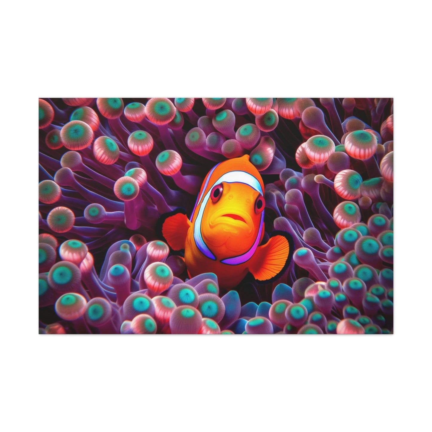 Canvas Gallery Wraps Clown Fish 4