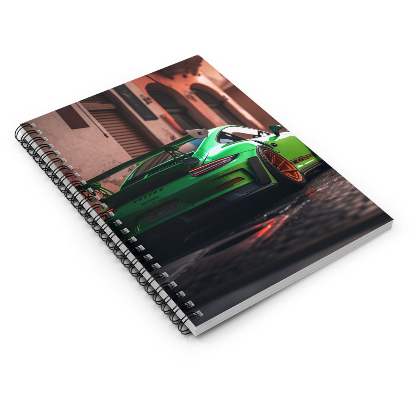Spiral Notebook - Ruled Line porsche 911 gt3 1