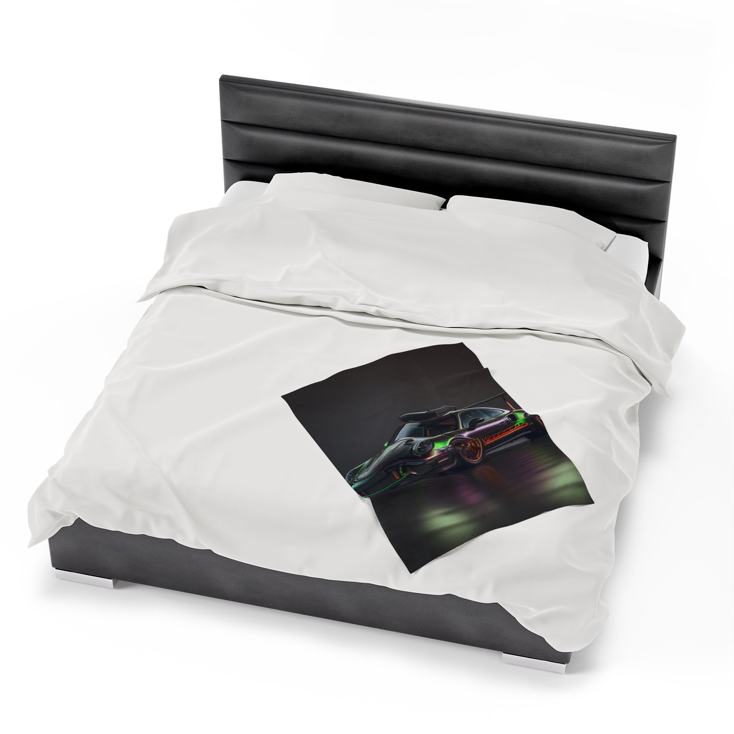 Velveteen Plush Blanket Porsche Color 2