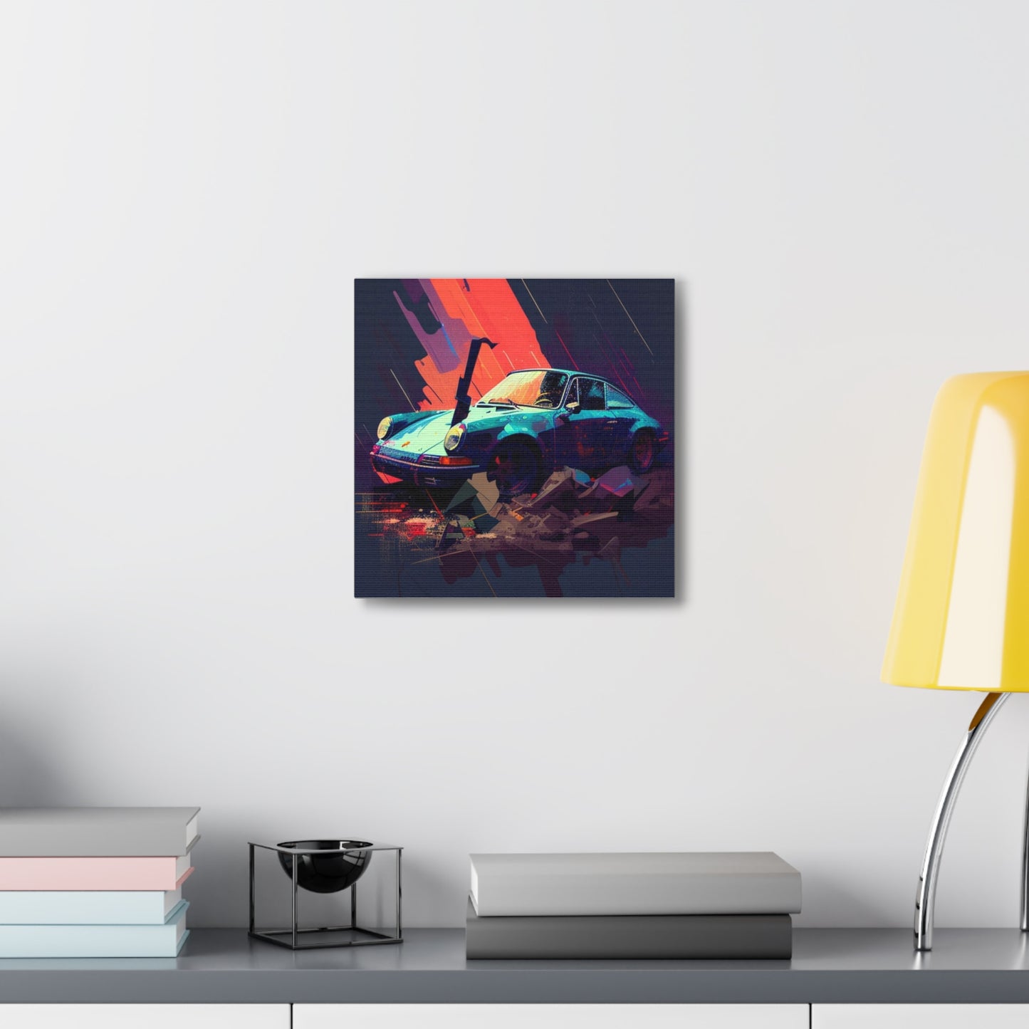 Canvas Gallery Wraps Porsche Abstract 2