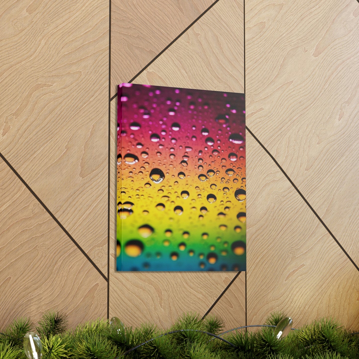 Canvas Gallery Wraps Water Drops