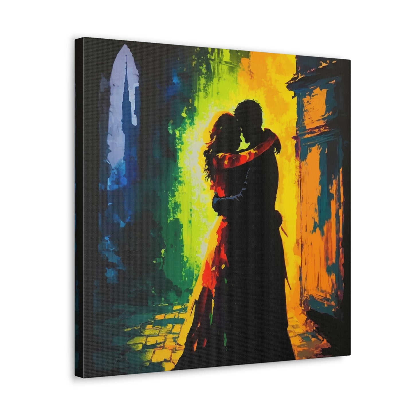 Canvas Gallery Wraps A Couples Embrace 2