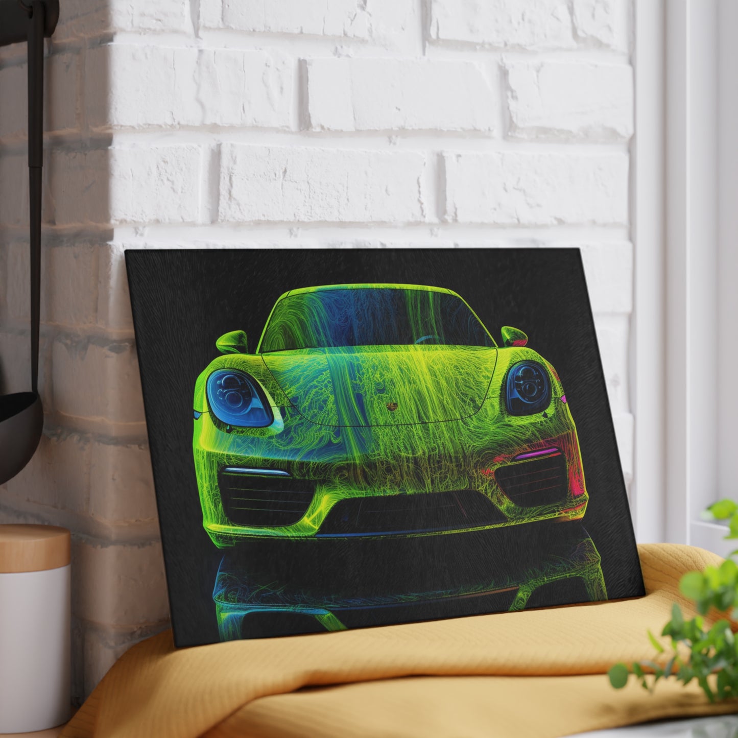 Glass Cutting Board Porsche Flair 3