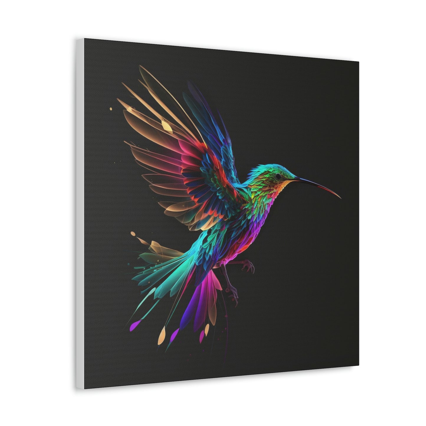 Hummingbird florescent glow