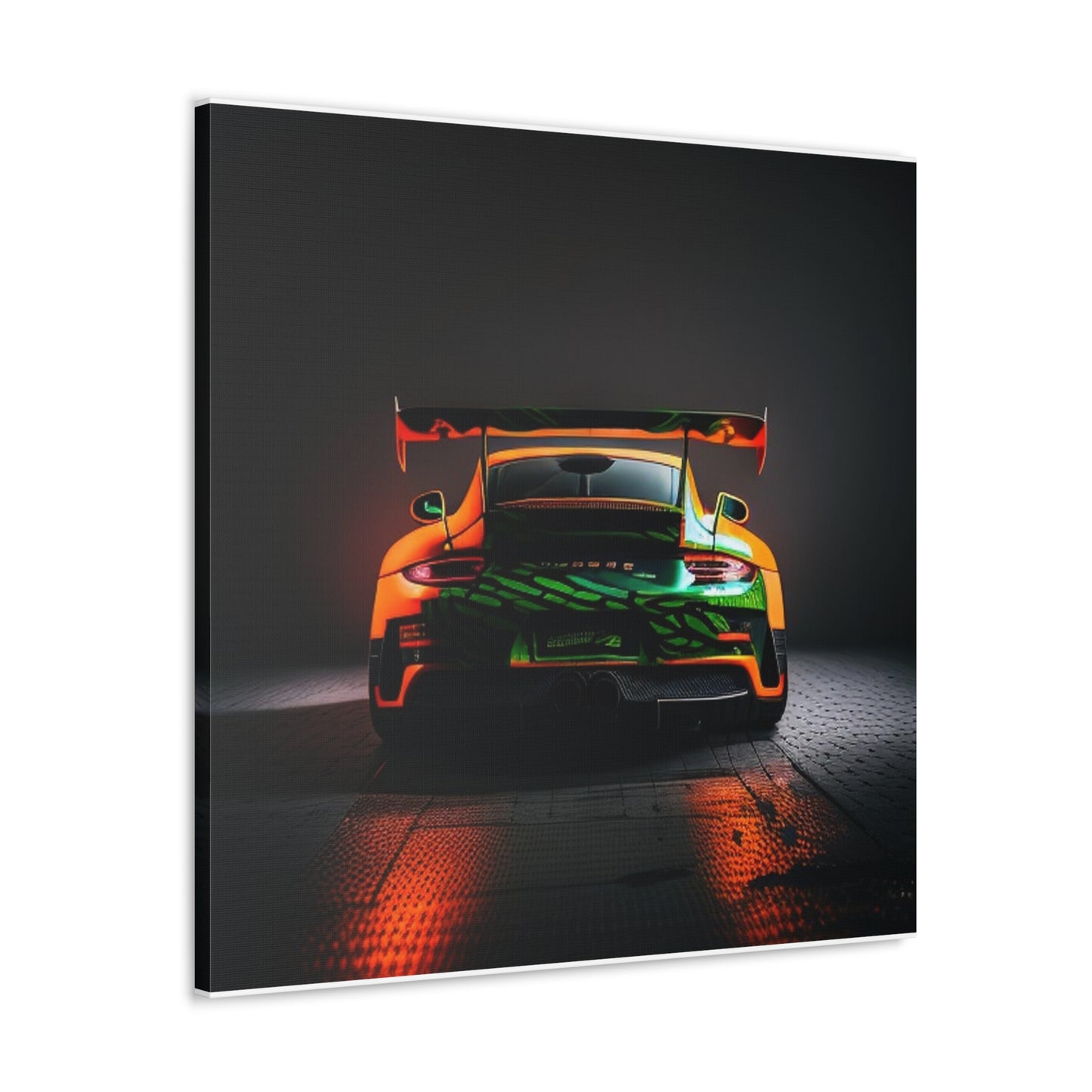 Canvas Gallery Wraps Porsche Rear 2