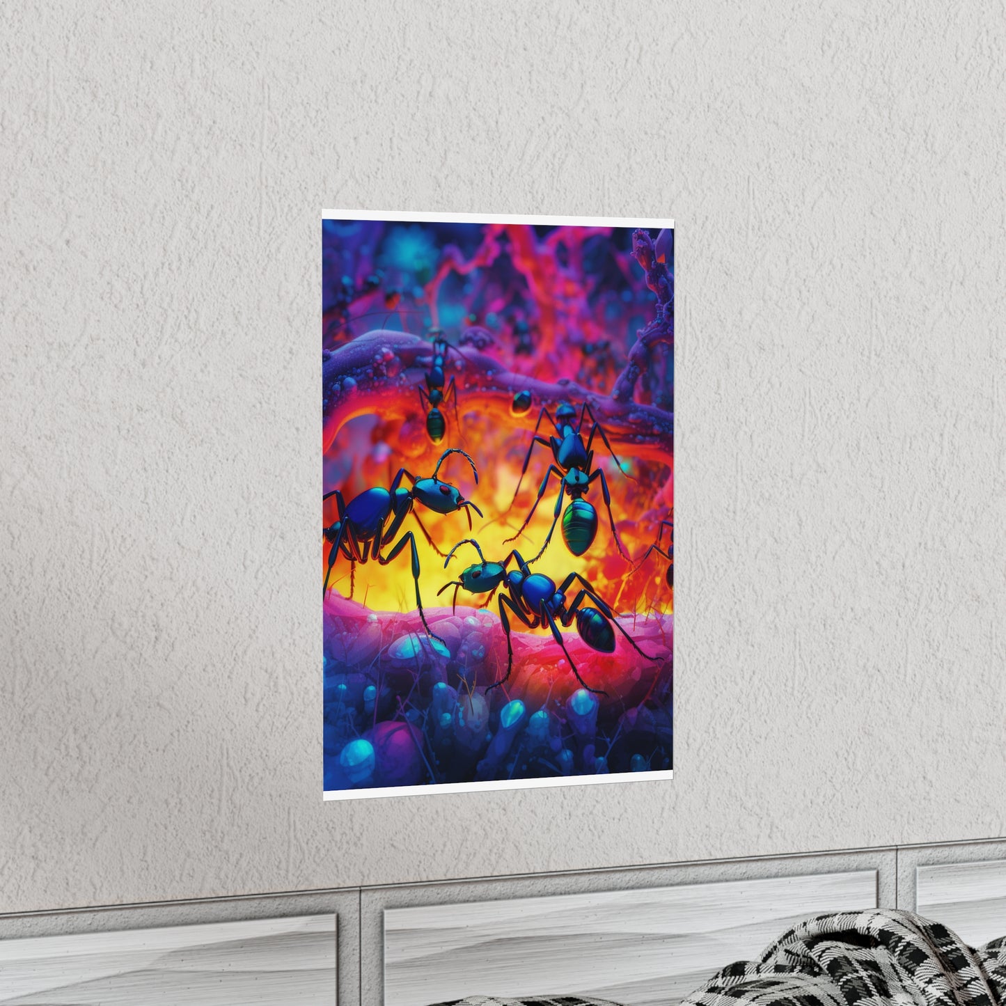 Premium Matte Vertical Posters Ants Home 3