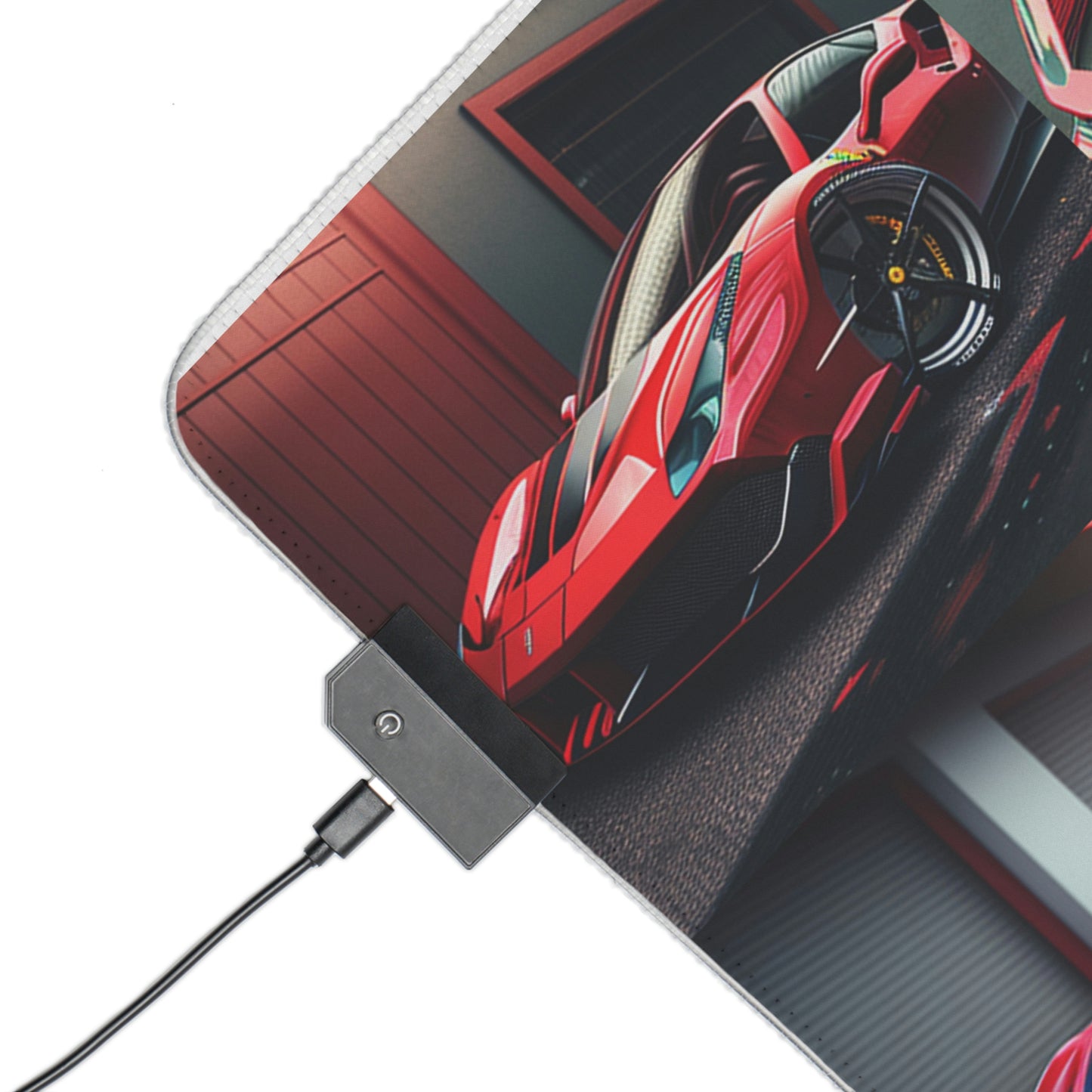 LED Gaming Mouse Pad Ferrari Hyper 4 Pack