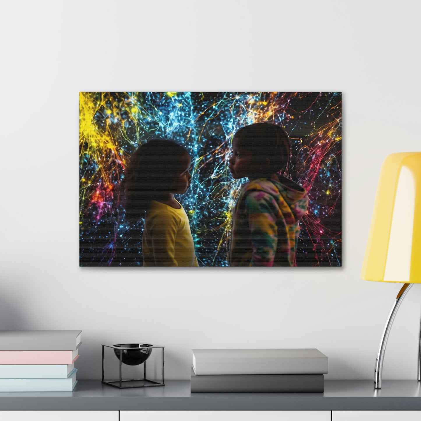 Canvas Gallery Wraps Kid Color Rain 2