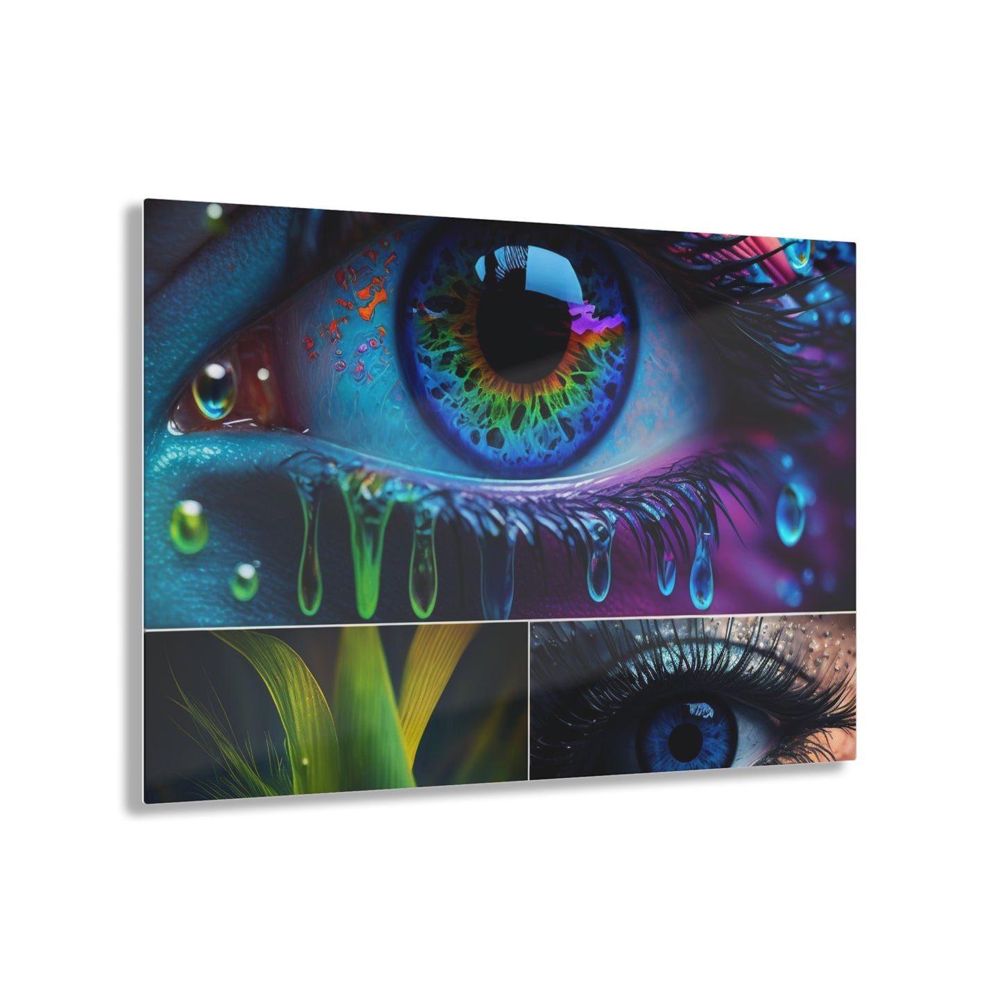 Acrylic Prints Macro Eye Photo 2