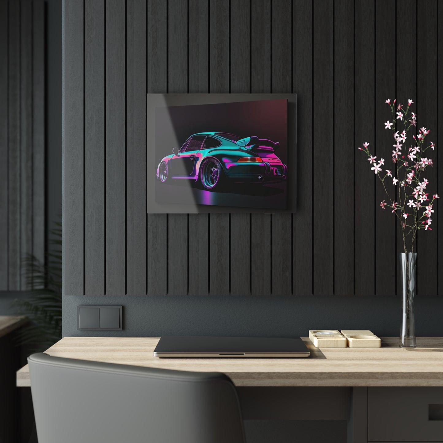 Acrylic Prints Porsche Purple 1