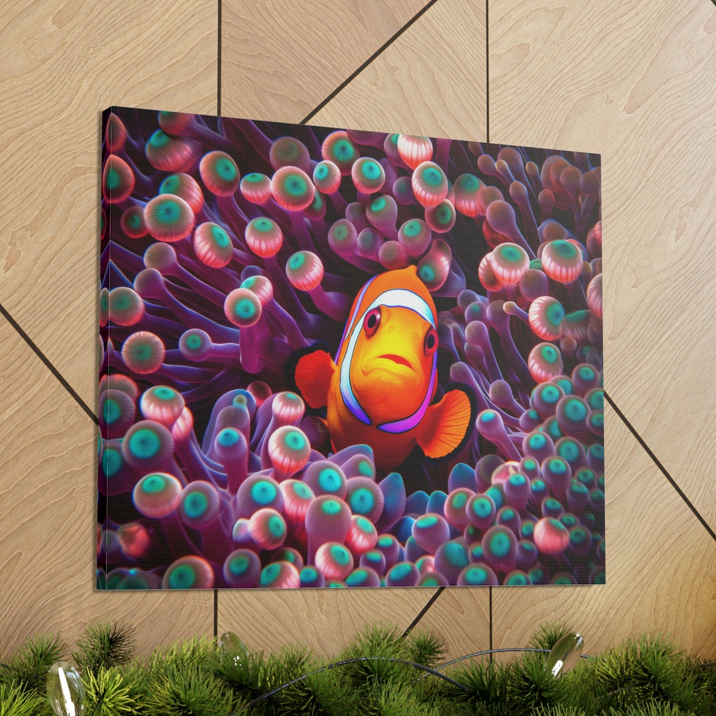 Canvas Gallery Wraps Clown Fish 4