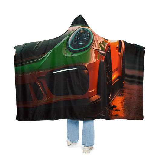 Snuggle Hooded Blanket porsche 911 gt3 2