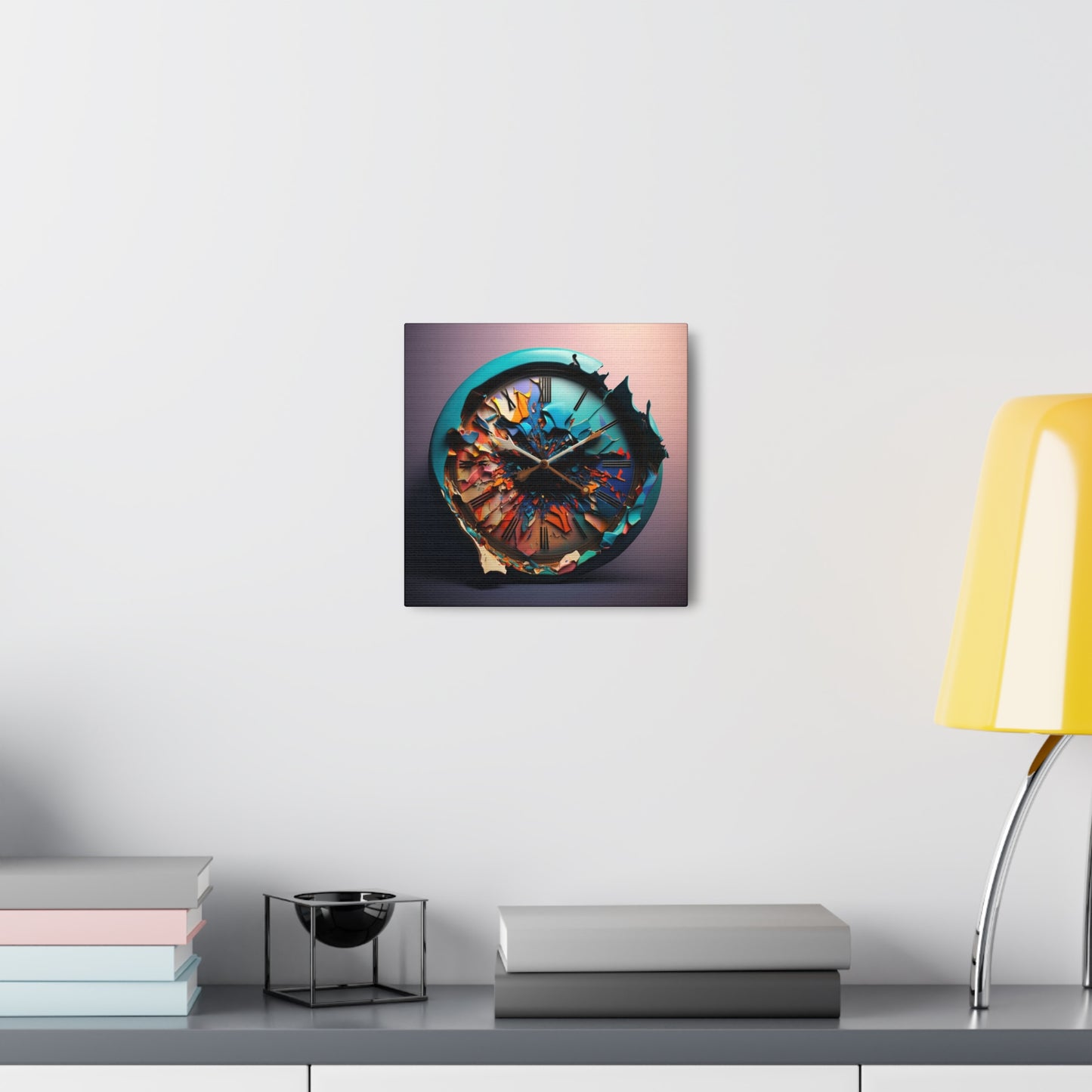 Abstract Color Clock 4