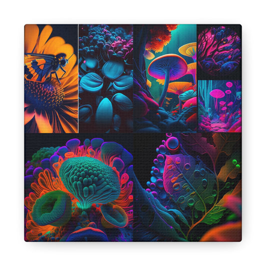 Canvas Gallery Wraps Macro Reef Florescent 5