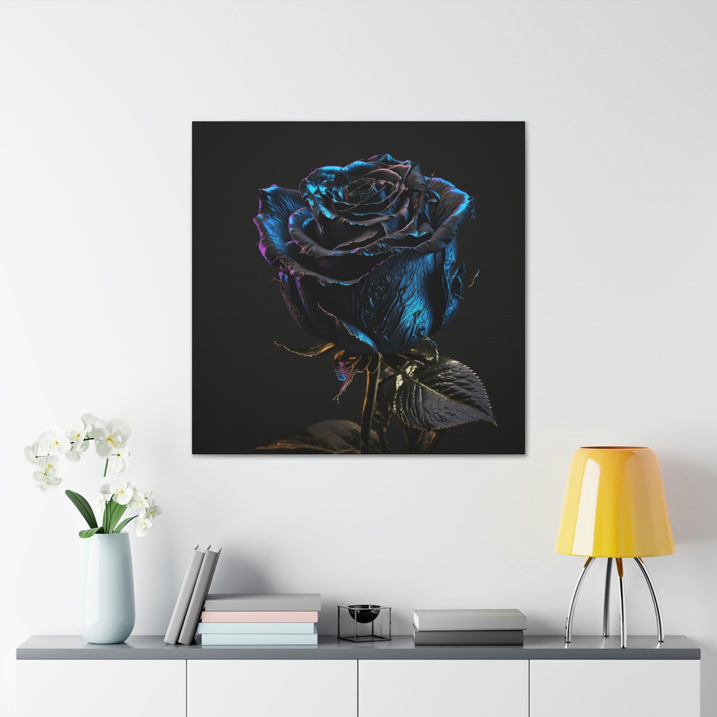 Black Blue Rose 1