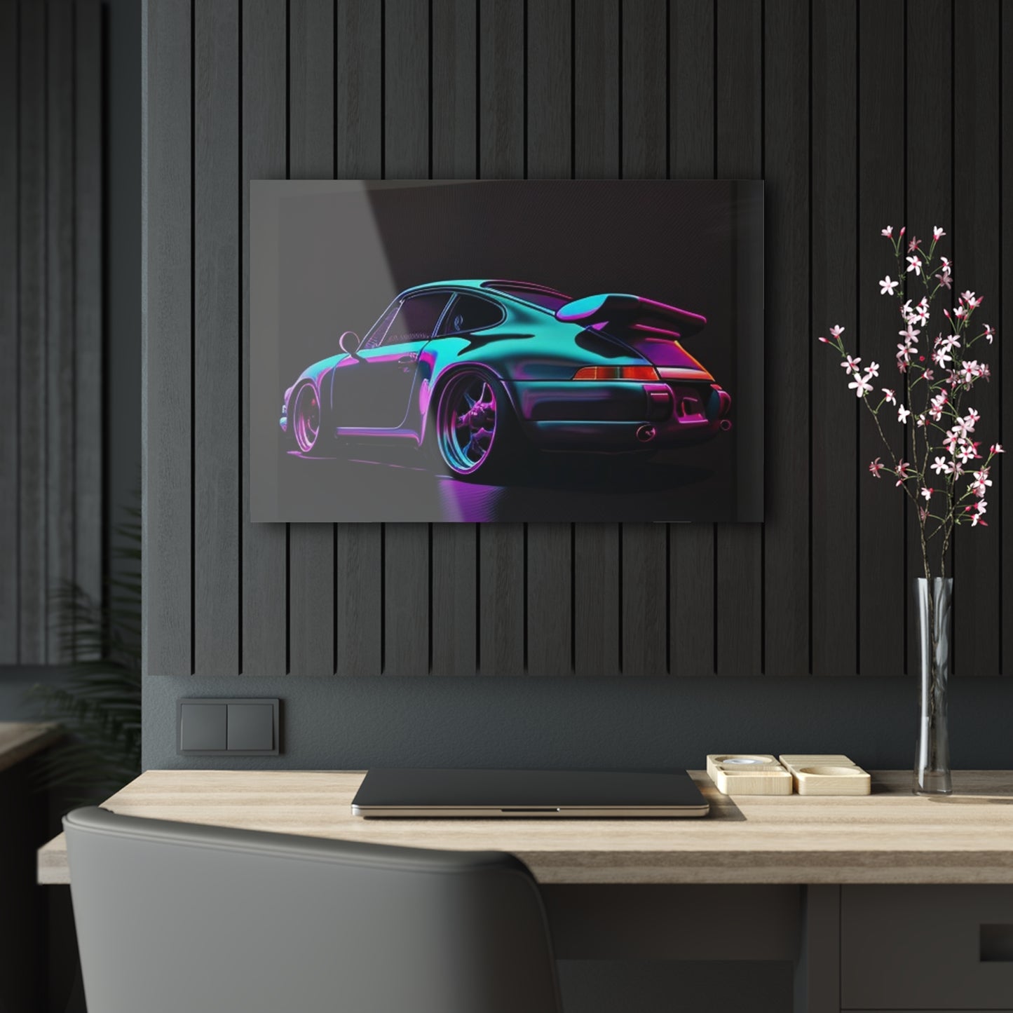 Acrylic Prints Porsche Purple 2