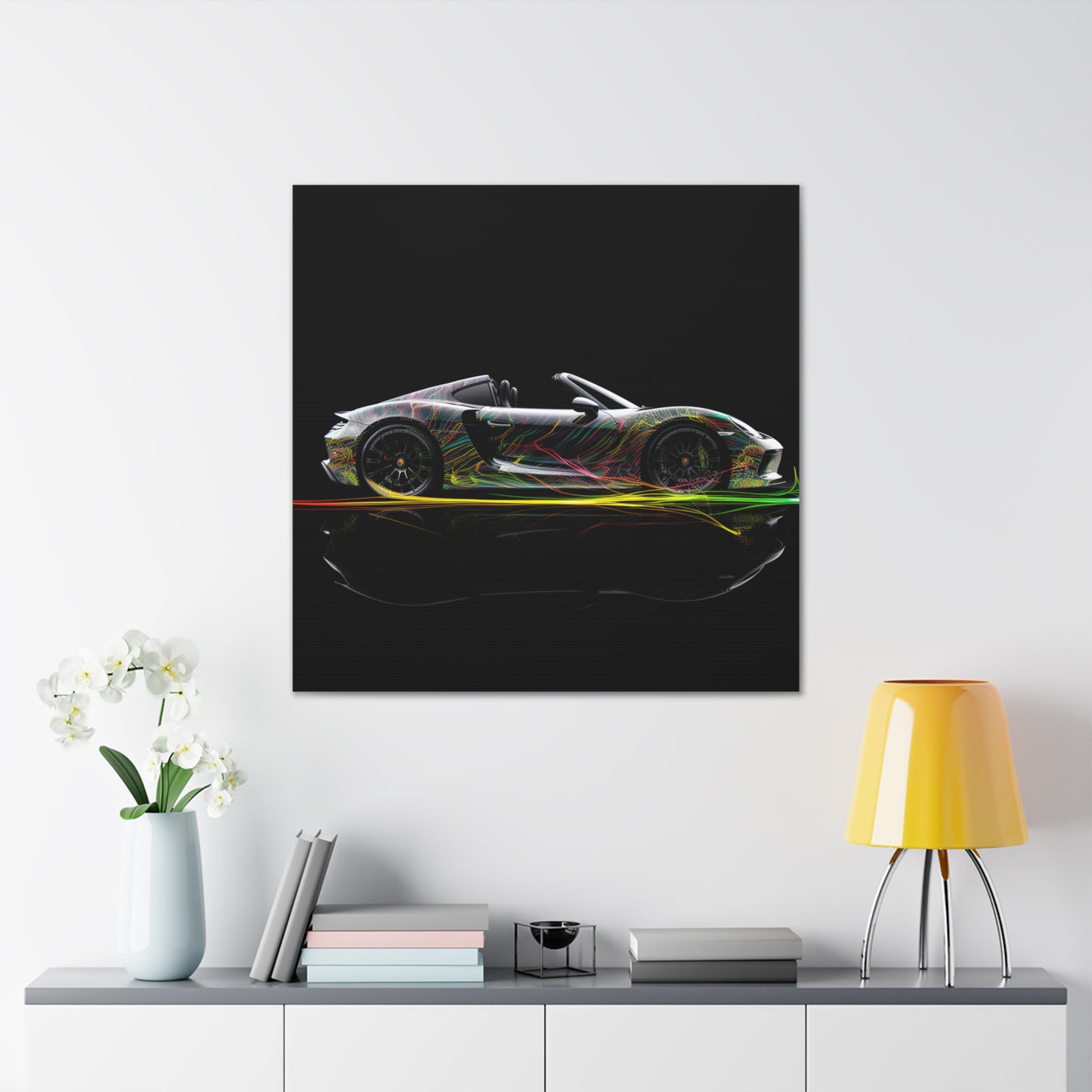 Canvas Gallery Wraps Porsche Line 1