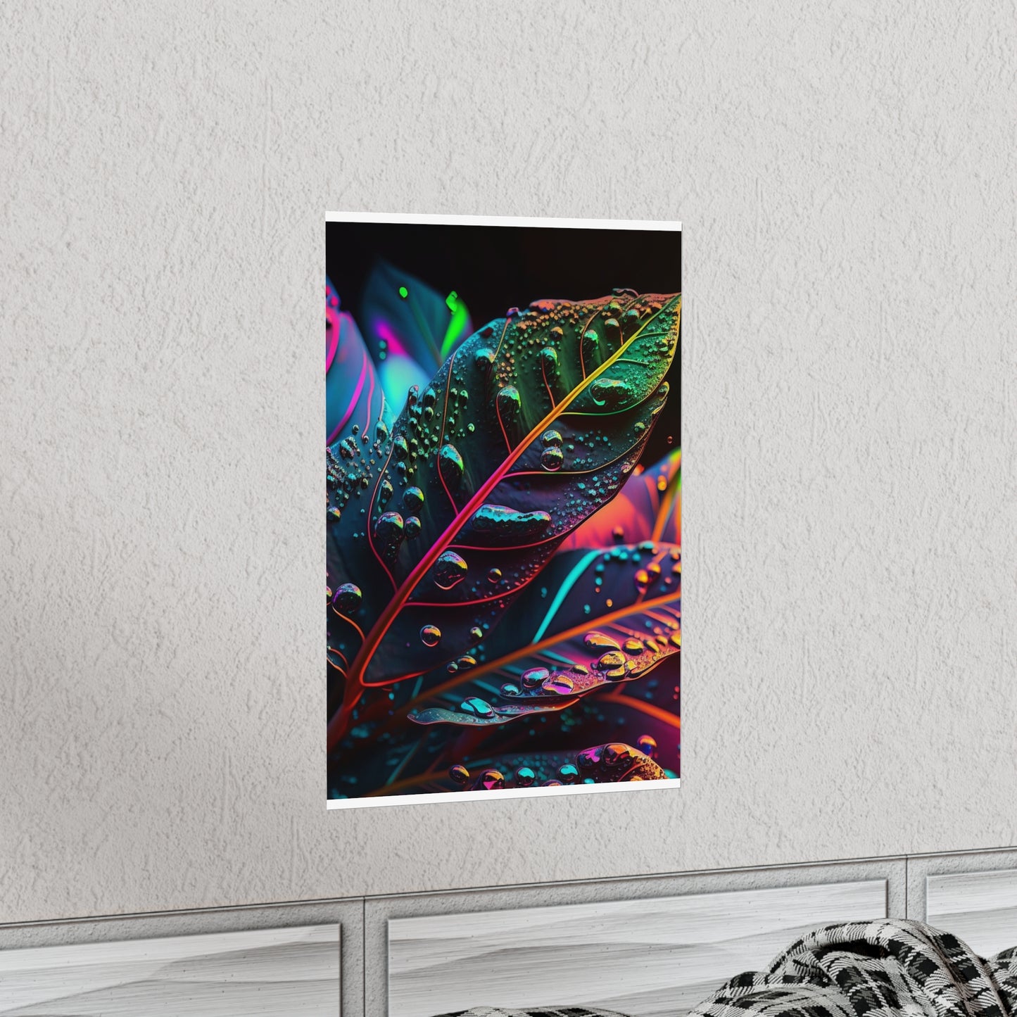 Premium Matte Vertical Posters Macro Florescent 3