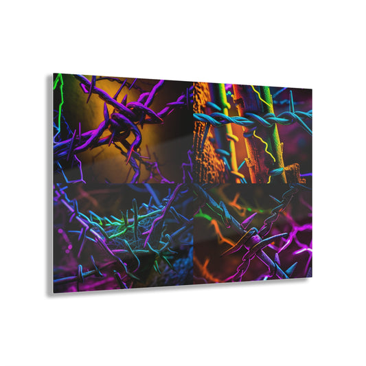 Acrylic Prints Macro Neon Barb