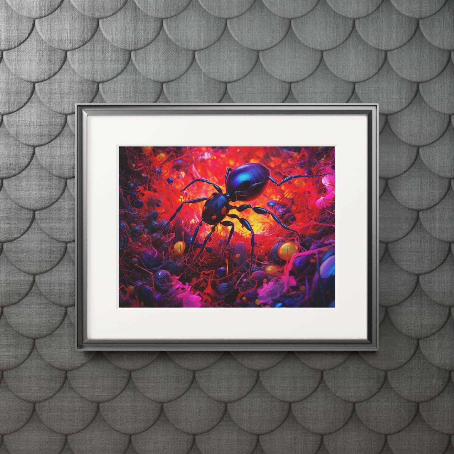 Fine Art Prints (Passepartout Paper Frame) Ants Home 1