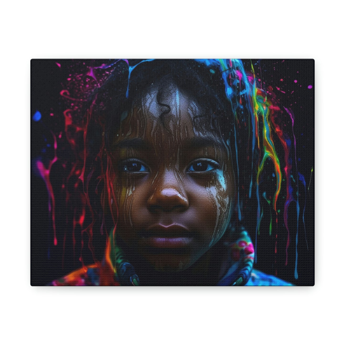 Canvas Gallery Wraps Kid Color Rain 4