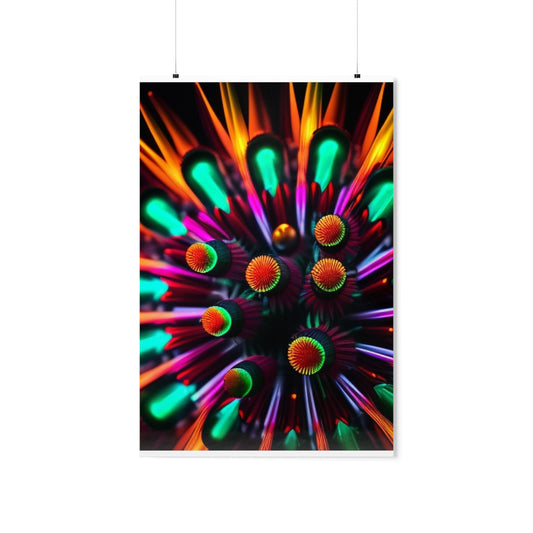 posters Neon Macro 1