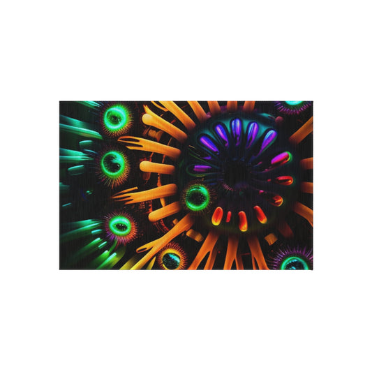Outdoor Rug Neon Macro 3