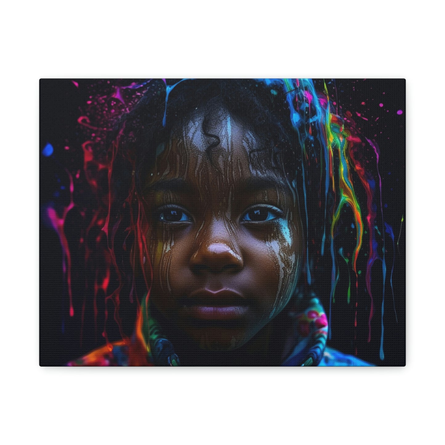 Canvas Gallery Wraps Kid Color Rain 4