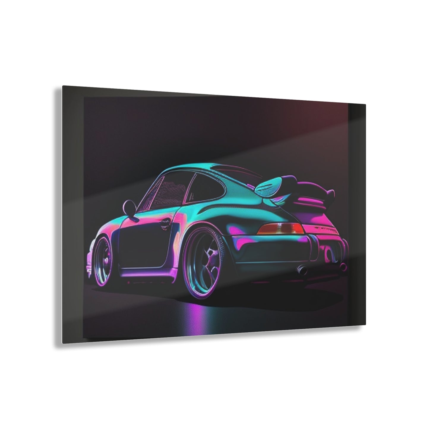 Acrylic Prints Porsche Purple 1