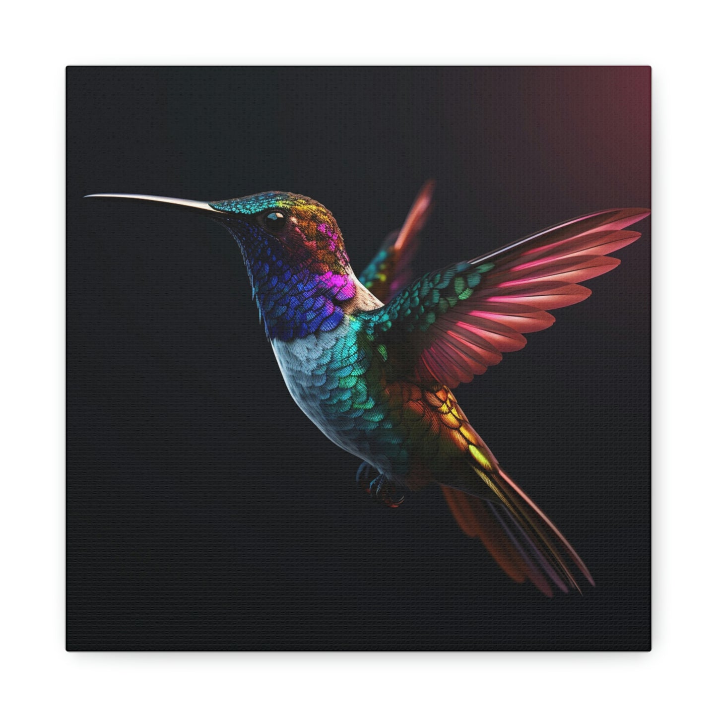 colorful hummingbird real look