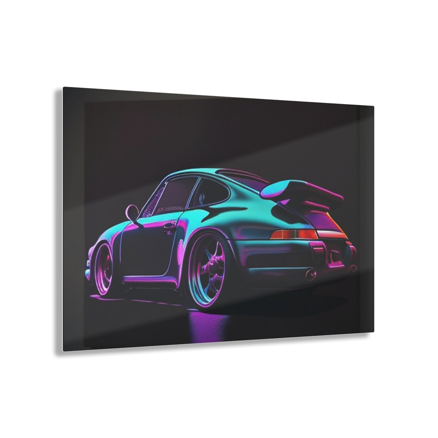 Acrylic Prints Porsche Purple 2