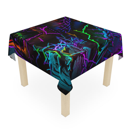 Tablecloth Macro Neon Barbs 5