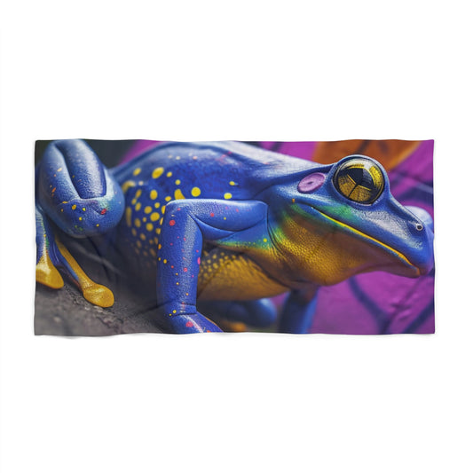 Beach Towel Dart Frog Street Art 2