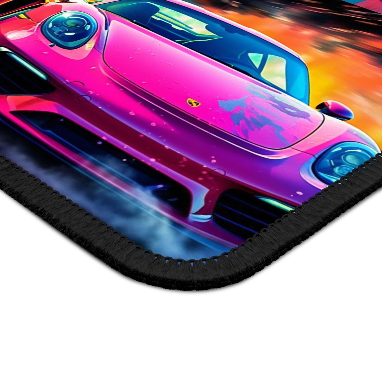 Gaming Mouse Pad  Pink Porsche water fusion 5
